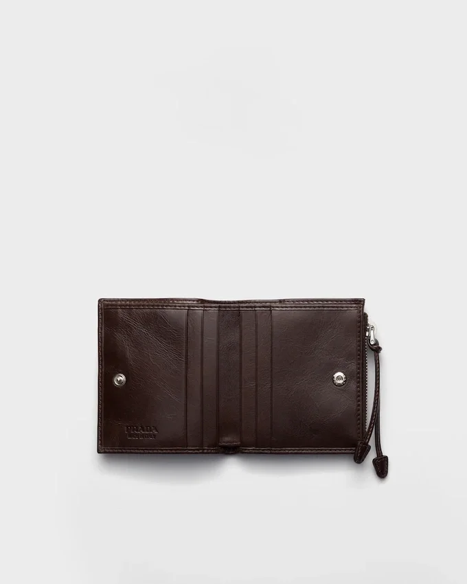 Cartera pequeña de cuero Cartera pequeña de cuero