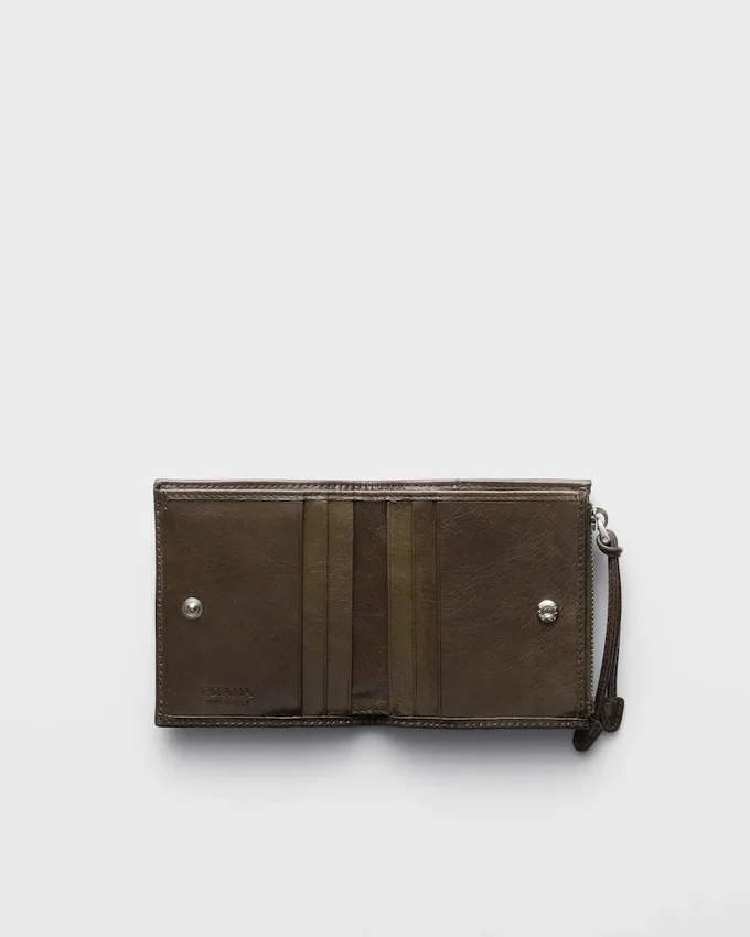 Cartera pequeña de cuero Cartera pequeña de cuero