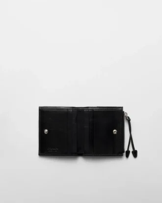 Cartera pequeña de cuero