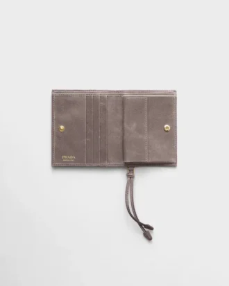 Cartera pequeña de cuero