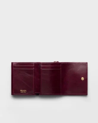 Cartera pequeña de cuero