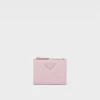 Cartera pequeña de piel Saffiano