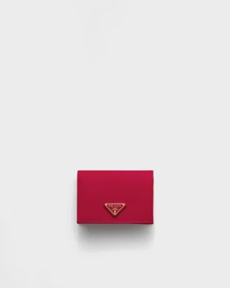 Cartera pequeña de piel Saffiano