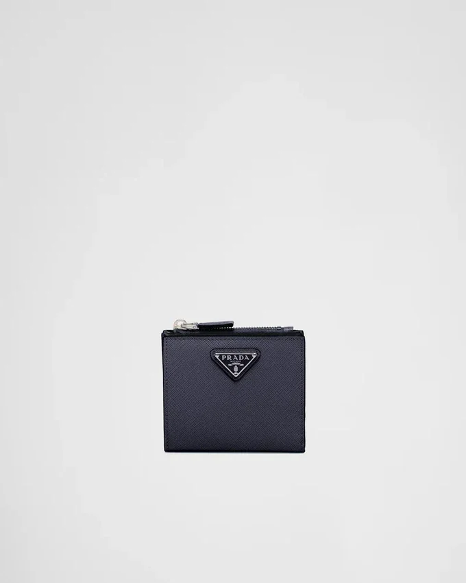 Cartera pequeña de piel Saffiano Cartera pequeña de piel Saffiano