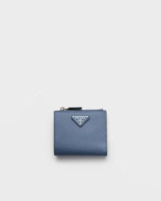 Cartera pequeña de piel Saffiano Cartera pequeña de piel Saffiano