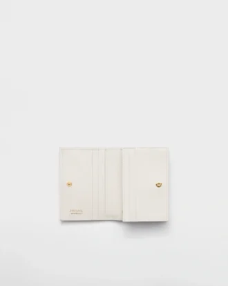 Cartera pequeña de piel Saffiano