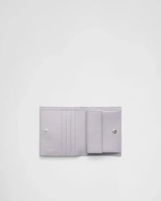 Cartera pequeña de piel Saffiano