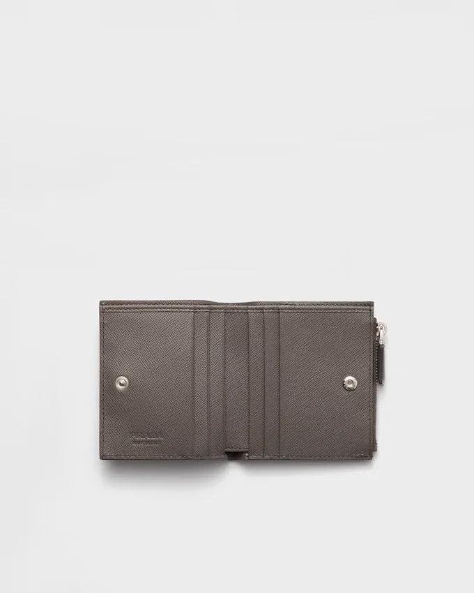 Cartera pequeña de piel Saffiano Cartera pequeña de piel Saffiano
