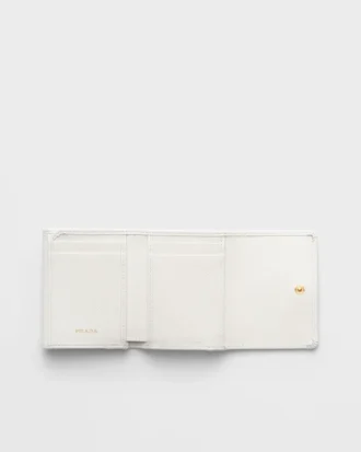 Cartera pequeña de piel Saffiano