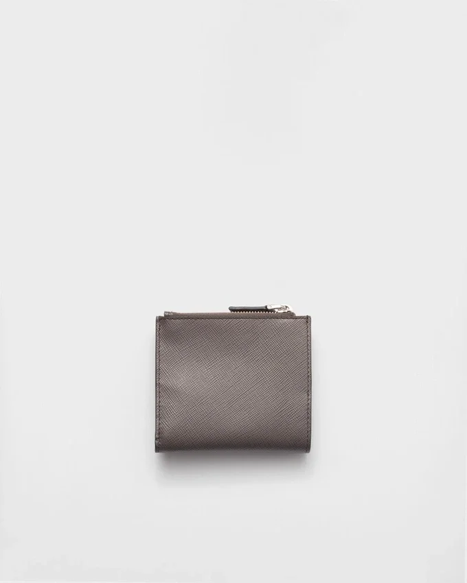 Cartera pequeña de piel Saffiano Cartera pequeña de piel Saffiano