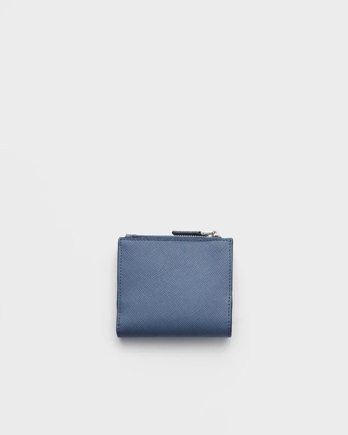 Cartera pequeña de piel Saffiano Cartera pequeña de piel Saffiano