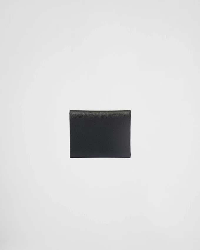 Cartera pequeña de piel Saffiano Cartera pequeña de piel Saffiano