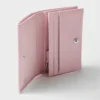 Cartera pequeña de piel Saffiano