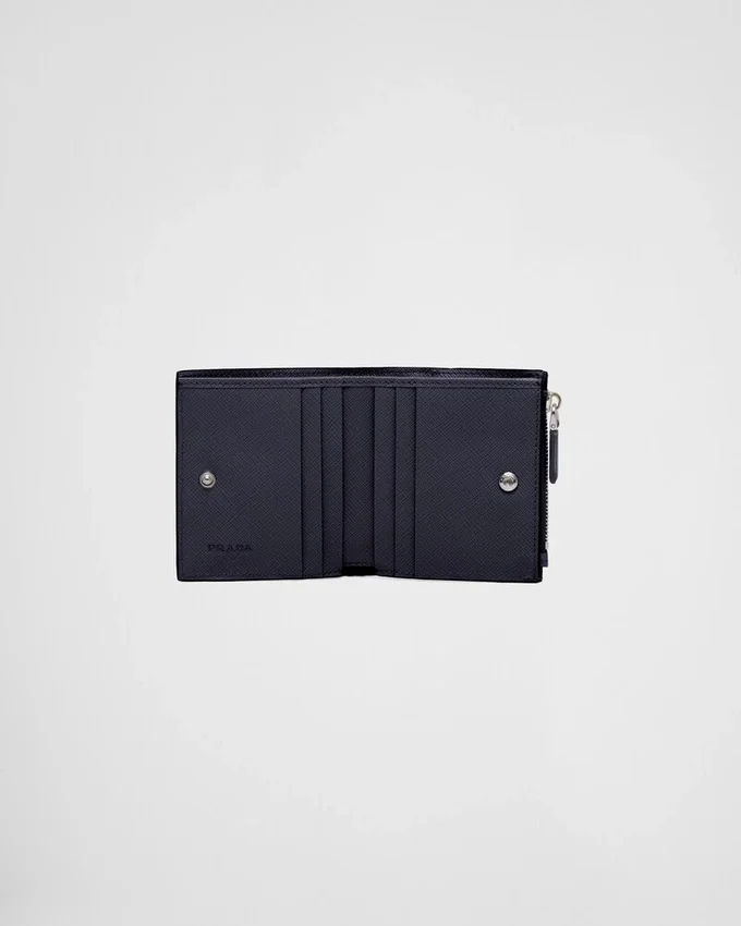 Cartera pequeña de piel Saffiano Cartera pequeña de piel Saffiano
