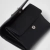 Cartera pequeña de piel Saffiano