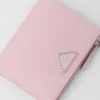 Cartera pequeña de piel Saffiano
