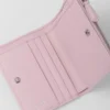 Cartera pequeña de piel Saffiano