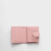 Cartera pequeña de piel Saffiano y lisa Cartera pequeña de piel Saffiano y lisa