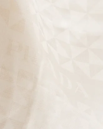 Chal de jacquard de lana, seda, cachemira y lurex