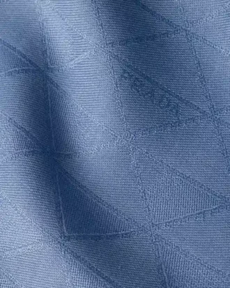 Chal de jacquard de seda y lana Symbole