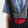 Chaleco de cachemira con cuello en V