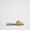 Chanclas de charol Saffiano Chanclas de charol Saffiano