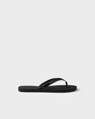 Chanclas de cuero cepillado
