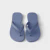 Chanclas de cuero cepillado Chanclas de cuero cepillado