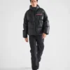 Chaqueta acolchada con capucha de Re-Nylon ligero Chaqueta acolchada con capucha de Re-Nylon ligero