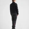 Chaqueta acolchada corta de punto técnico Chaqueta acolchada corta de punto técnico