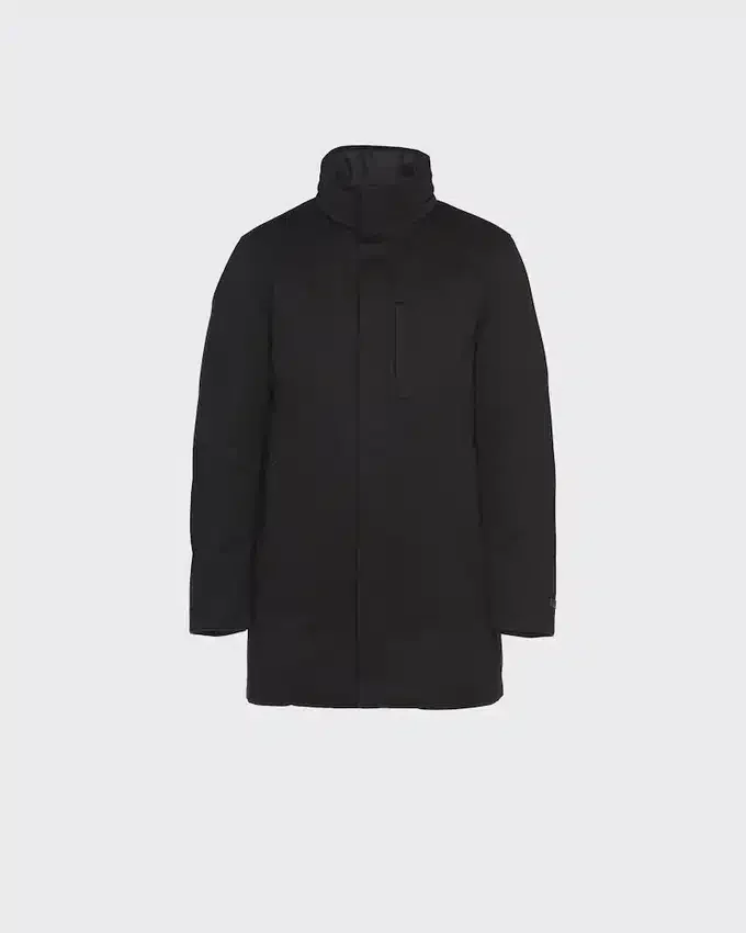 Chaqueta acolchada larga de cachemira Chaqueta acolchada larga de cachemira