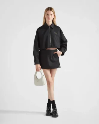 Chaqueta blouson corta de Re-Nylon