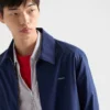 Chaqueta blouson de algodón técnico con cremallera Chaqueta blouson de algodón técnico con cremallera