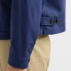 Chaqueta blouson de algodón técnico con cremallera Chaqueta blouson de algodón técnico con cremallera