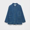 Chaqueta blouson de denim ligero Chaqueta blouson de denim ligero