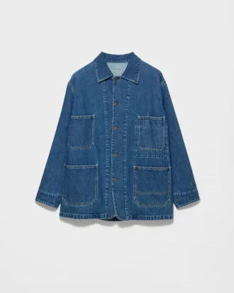 Chaqueta blouson de denim ligero Chaqueta blouson de denim ligero