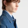 Chaqueta blouson de denim ligero Chaqueta blouson de denim ligero