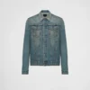 Chaqueta blouson de mezclilla Chaqueta blouson de mezclilla