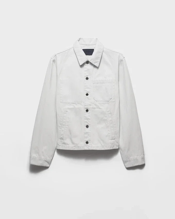 Chaqueta blouson de mezclilla Chaqueta blouson de mezclilla
