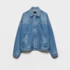 Chaqueta blouson de mezclilla Chaqueta blouson de mezclilla