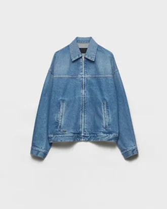 Chaqueta blouson de mezclilla Chaqueta blouson de mezclilla