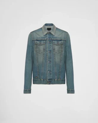 Chaqueta blouson de mezclilla Chaqueta blouson de mezclilla