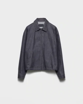 Chaqueta blouson de mezclilla Chaqueta blouson de mezclilla