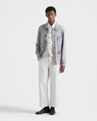 Chaqueta blouson de mezclilla Chaqueta blouson de mezclilla