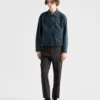 Chaqueta blouson de mezclilla Chaqueta blouson de mezclilla