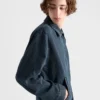 Chaqueta blouson de mezclilla Chaqueta blouson de mezclilla