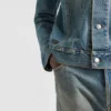 Chaqueta blouson de mezclilla Chaqueta blouson de mezclilla