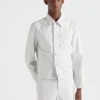 Chaqueta blouson de mezclilla Chaqueta blouson de mezclilla