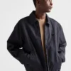 Chaqueta blouson de mezclilla Chaqueta blouson de mezclilla