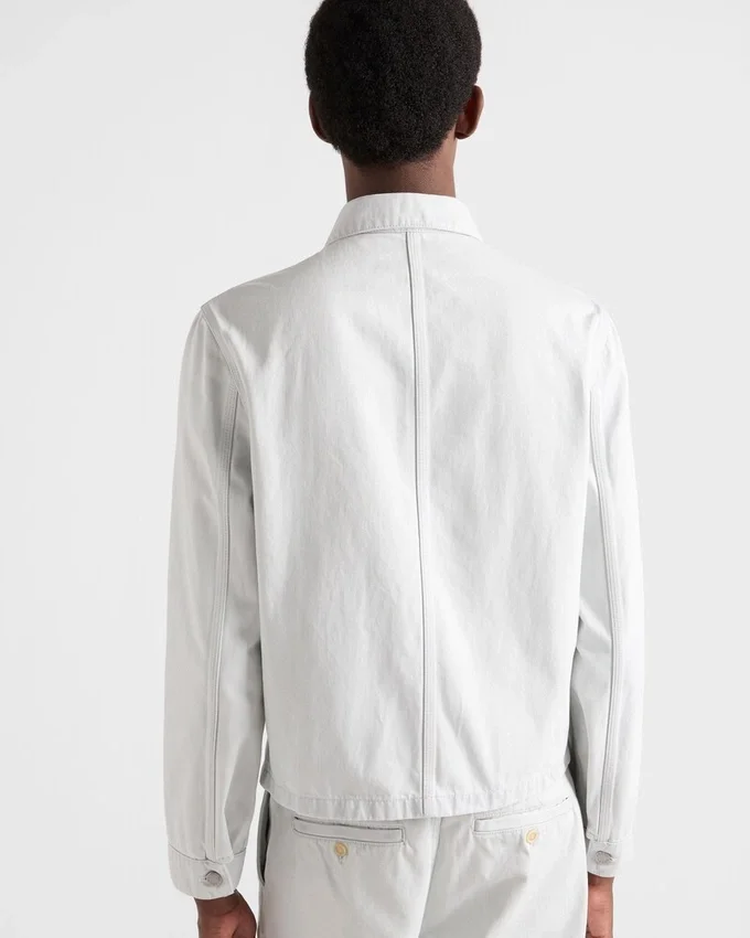 Chaqueta blouson de mezclilla Chaqueta blouson de mezclilla